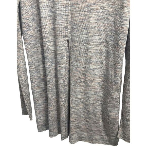 Free People We the Free Stone Cold Ivory Multi Turtleneck Tunic Top SZ.L - Picture 4 of 7